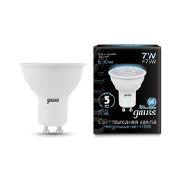 Лампа Gauss MR16 7W 630lm 4100K GU10 LED 101506207 (10 шт)