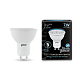 Лампа Gauss MR16 7W 630lm 4100K GU10 LED 101506207 (10 шт)
