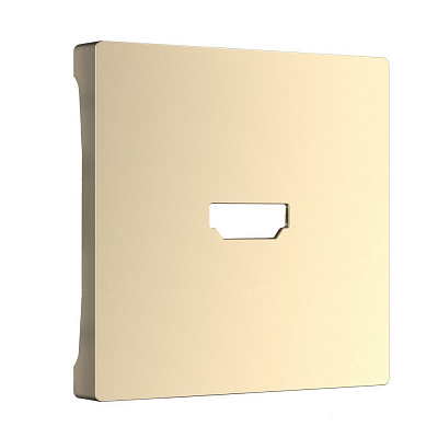 Накладка для розетки HDMI Werkel шампань a040908