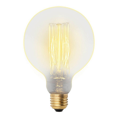 Лампа накаливания шар Uniel Vintage E27 IL-V-G125-60-GOLDEN-E27 VW01 UL-00000480