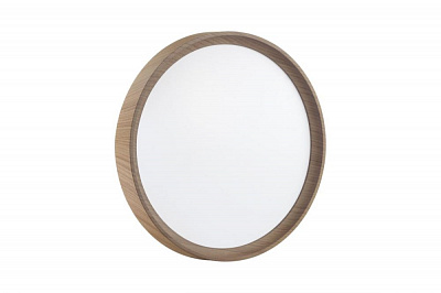 Светильник настенно-потолочный LED 36Вт 4000К D330 IP43 Sonex PALE SN 175 WOO 7603/CLN белый светло-коричневый под дерево