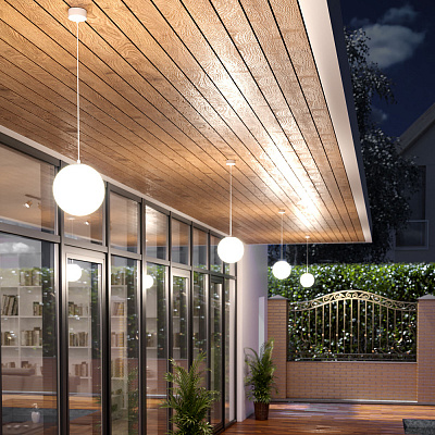 Уличный подвесной светильник Elektrostandard Sfera a061035