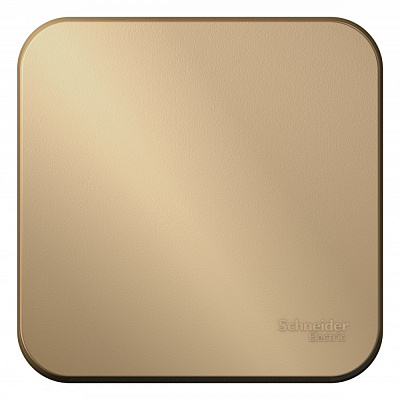 Выключатель одноклавишный титан SE Blanca BLNVA101014