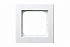 Рамка на 1 пост Ospel Sonata белая R-1R/00