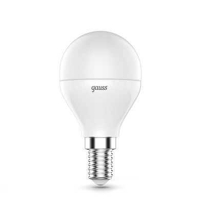 Лампа Gauss Шар 6W E14 RGBW LED 105101406