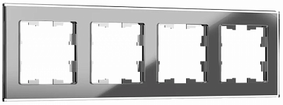 Рамка на 4 поста IEK Brite РУ-4-2-БрСе BR-M42-G-K03