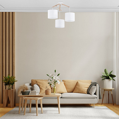 Потолочная люстра TK Lighting 6553 Albero White a059257