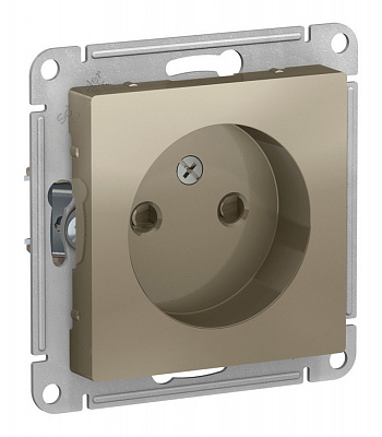 Розетка SE AtlasDesign шампань ATN000549