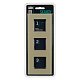Рамка на 3 поста IEK SKANDY SK-M32-G-K10 бежевый стекло