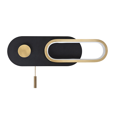 Светильник настенный Arte Lamp Lucas A2602AP-10BK