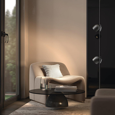 Трековый светодиодный светильник Maytoni Cup TR124B-12W3K-M-B