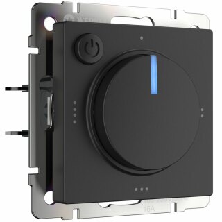 Терморегулятор электромеханический для теплого пола Werkel W1151108 черный a051624