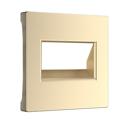 Накладка для двойной розетки RJ-45 Werkel шампань a050852