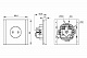 Розетка IEK FORTEPIANO без заземления, без защитных шторок, винтовое крепление, 10А FP518 сталь FP-R10-10-K46