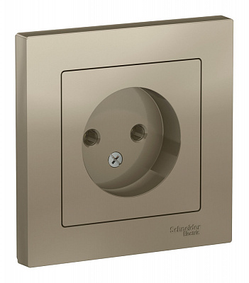 Розетка SE AtlasDesign шампань ATN000540