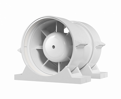 Вентилятор канальный осевой PRO 4 на кронштейне