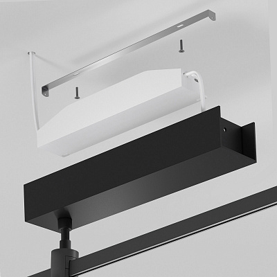 Декоративная стойка с вводом питания с местом под трансформатор Elektrostandard Esthetic Magnetic 85140/00 a065432