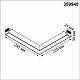 Трековый светильник Novotech Vector пульт ДУ/Tuya Smart Life IP20 LED 20W 3000-6000K 90-240V 359945 PORT NT25 212 черный