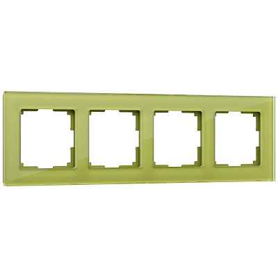Рамка на 4 поста Werkel Favorit WL01-Frame-04 фисташковый a036590