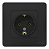 Розетка SE Blanca антрацит BLNRS001016