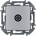 Розетка TV оконечная алюминий Legrand Inspiria 673872