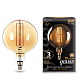Лампа Gauss Filament G200 8W 780lm 2400К Е27 LED 153802008 (12 шт)