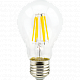 Лампа Ecola Filament Premium А60 8Вт Е27 4000К N7LV80ELC