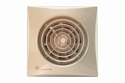 Вентилятор вытяжной S&P silent-200 CZ CHAMPAGNE