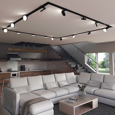 Трековый светодиодный светильник Elektrostandard Pila a056103