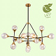 Подвесная люстра Lussole Loft Hartwell GRLSP-8204