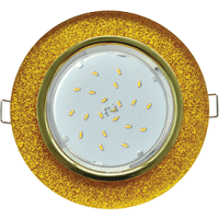 Встраиваемый светильник Ecola Glass GX53 FQ53RNECH (2 шт)