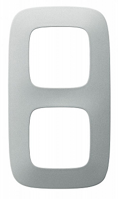 Рамка на 2 поста универсальная алюминий Legrand Valena Alure 754392