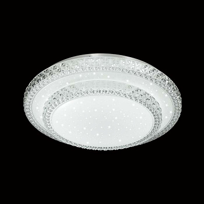 Светильник настенно-потолочный LED Sonex FLOORS 76Вт 3000/4000/6000K D450 IP43 CCT 2041/ELN 197 пластик белый прозрачный