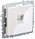 Розетка RJ45 IEK Brite кат.5E РК10-БрБ белый BR-K10-1-K01-PRO