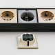Розеточный блок 4-х местный + 3 USB Werkel W6514944 черный/шампань a051462