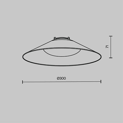 Трековый светодиодный светильник Maytoni Campana TR127B-12W4K-B