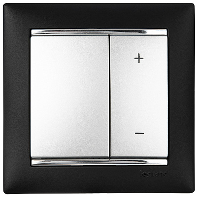 Рамка на 1 пост черная Legrand Valena Classic 770391