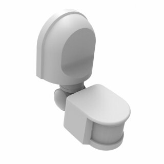 Датчик движения ИК. 12м. 10сек. 7мин IP44 TM Uniel USN-R21 1200W-180R WHITE UL-00009211