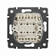 Переключатель на два направления двухклавишный белый Legrand Valena Classic 774408