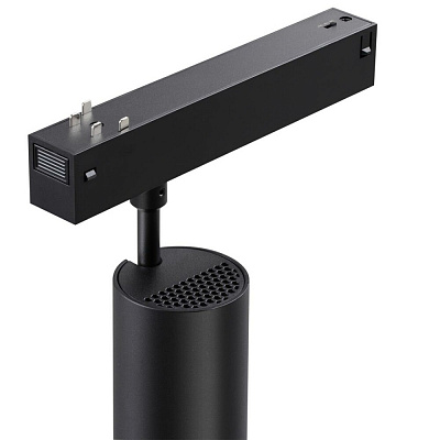 Трековый светильник Novotech Vector IP20 LED 3000К4000К6000К 30W 90-240V 359960 PORT NT25 220 черный