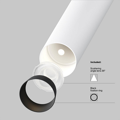 Точечный встраиваемый светильник Maytoni Focus T C140RS-L300-7W3K-W