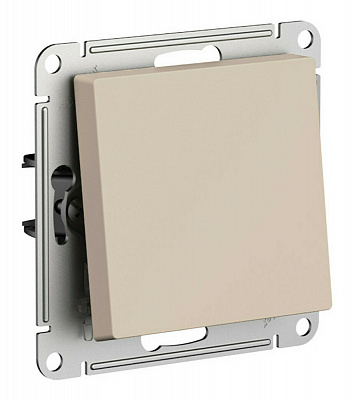 Переключатель одноклавишный SE AtlasDesign песочный ATN001261