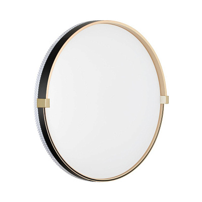 Настенно-потолочный светодиодный светильник Sonex Olidi Black 7647/EL