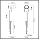 Уличные встраиваемые в грунт Odeon Light Stima 6647/10GL3