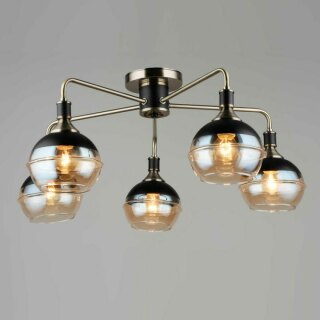 Потолочная люстра Sfera Sveta 1695/5 AB+BK