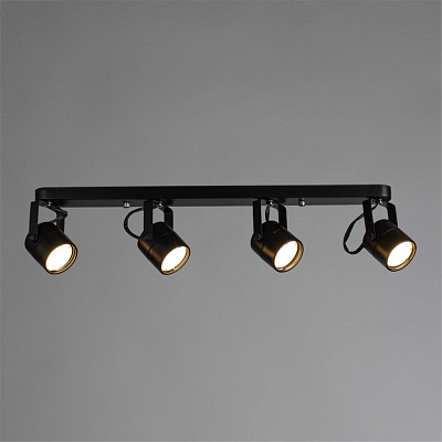 Спот Arte Lamp Lente A1310PL-4BK