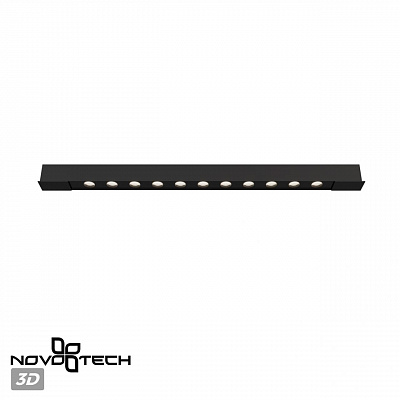 Трековый светильник для низковольтного шинопровода арт. 135179-135180 Novotech Flum 359511