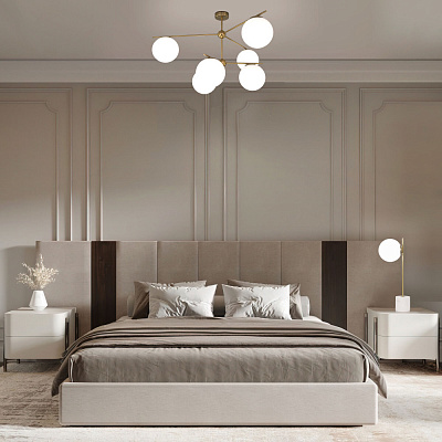 Люстра Eurosvet 60147/6 латунь Marbella a063851