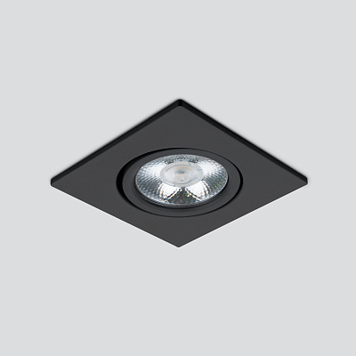 Встраиваемый светильник Elektrostandard 15273/LED a056033 черный