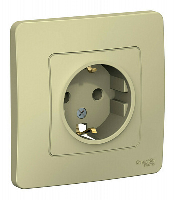 Розетка SE Blanca бежевый BLNRS001017